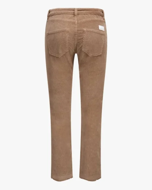 7/8-Cordhose aus Baumwoll-Mix