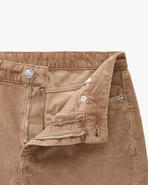 7/8-Cordhose aus Baumwoll-Mix