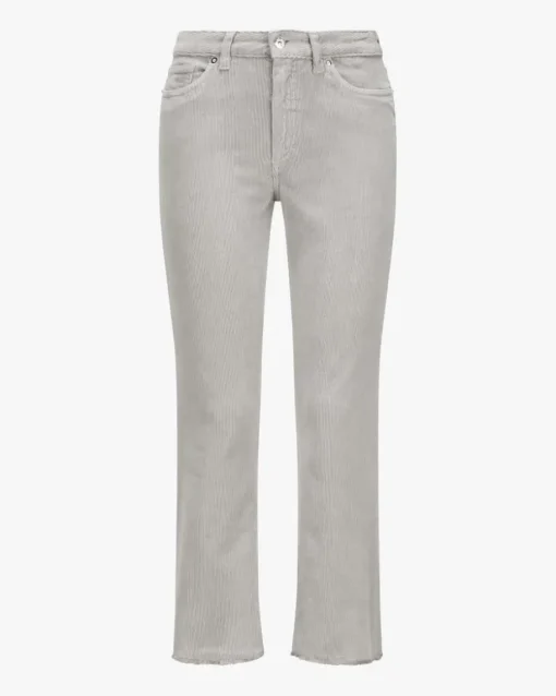 7/8-Cordhose aus Baumwoll-Mix