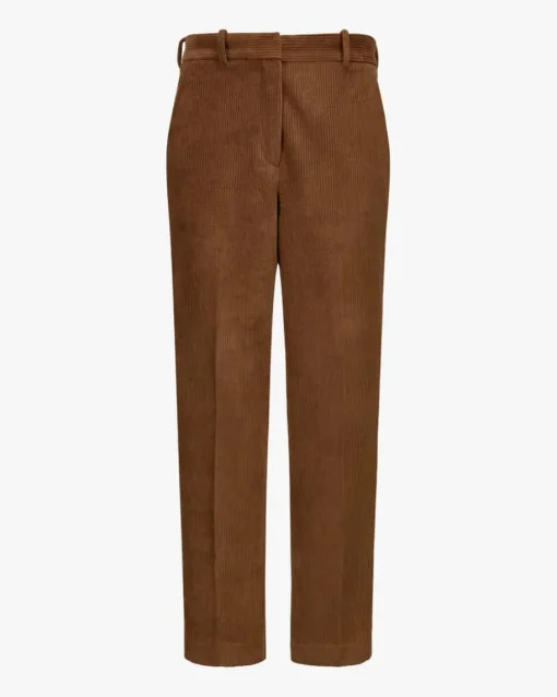 7/8-Cordhose aus Baumwoll-Mix