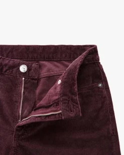 7/8-Cordhose aus Baumwoll-Mix