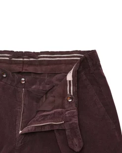 Cordhose Slim Fit aus Baumwolle