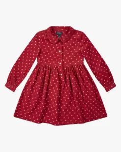 Cord-Kleid