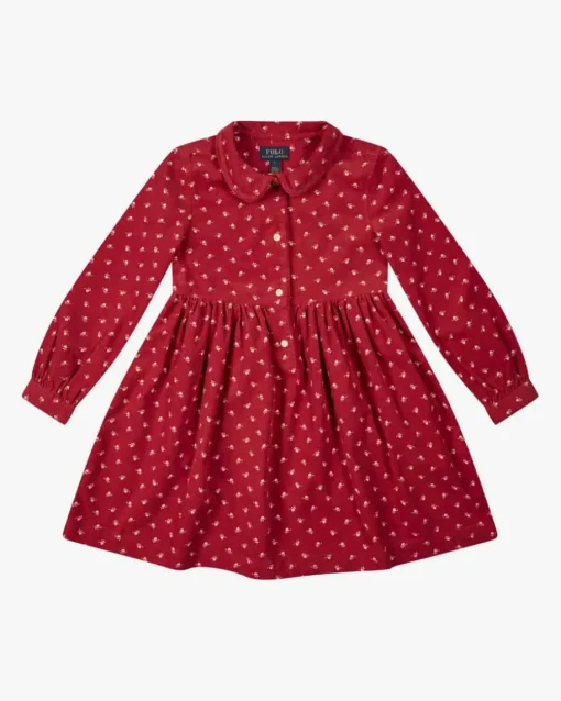 Cord-Kleid