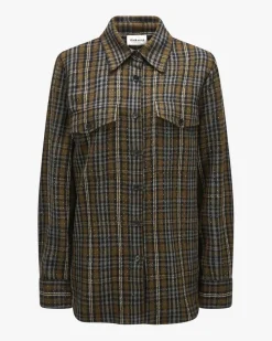Core Flanellbluse