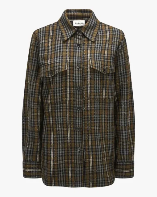 Core Flanellbluse