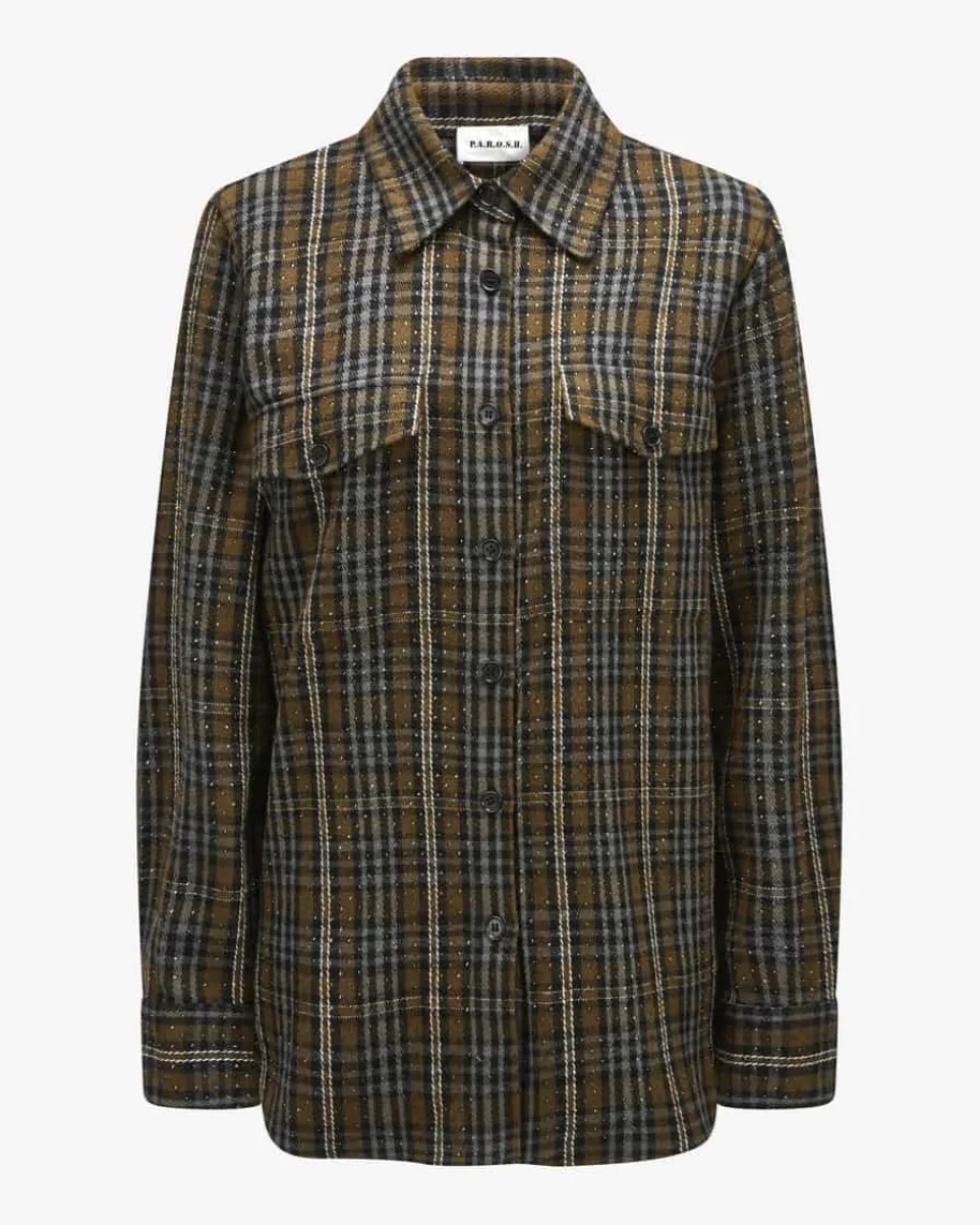 Core Flanellbluse