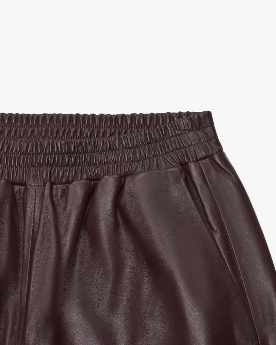 Cynthian Hose aus Lammleder