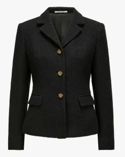 Daria Bouclé-Blazer aus Schurwoll-Mix