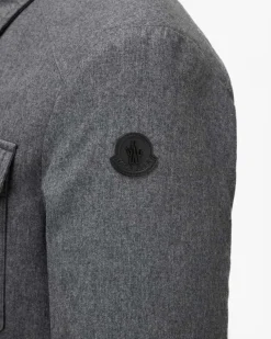Daunen-Shirtjacket