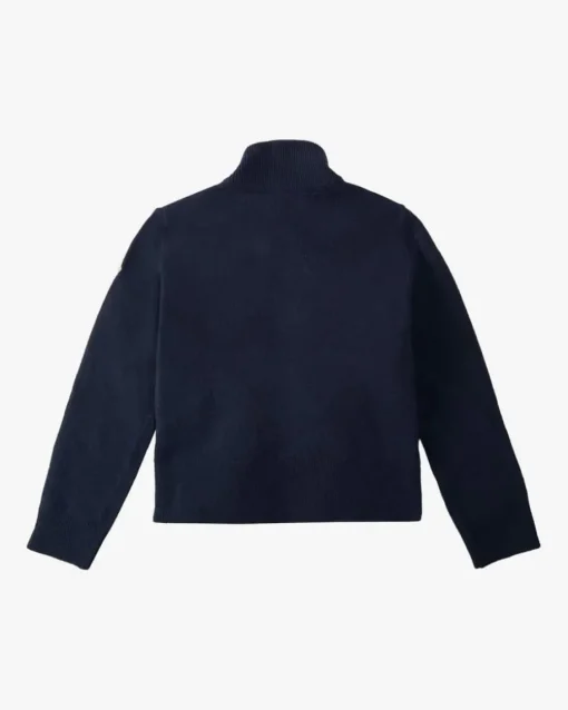 Daunen-Strickjacke