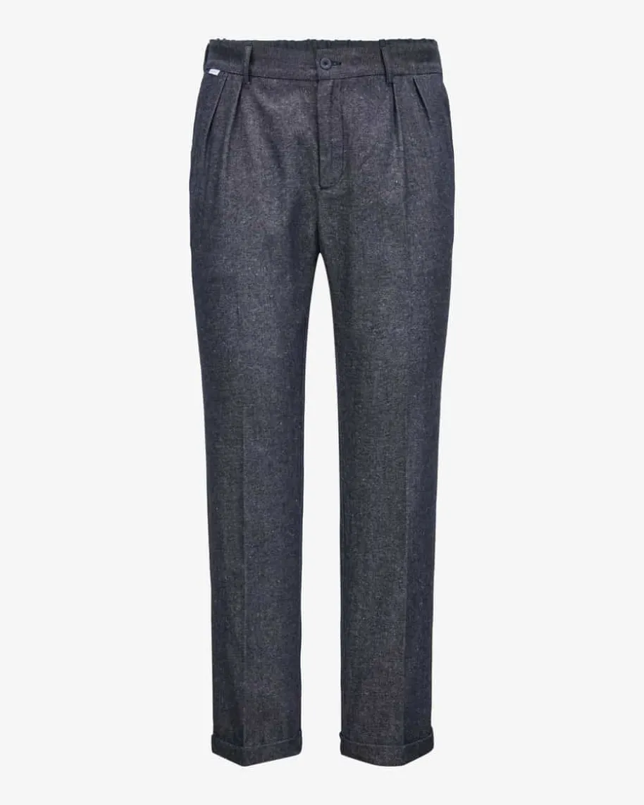 Denim-Chino aus Baumwoll-Mix