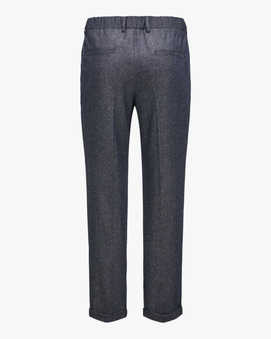 Denim-Chino aus Baumwoll-Mix