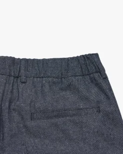 Denim-Chino aus Baumwoll-Mix