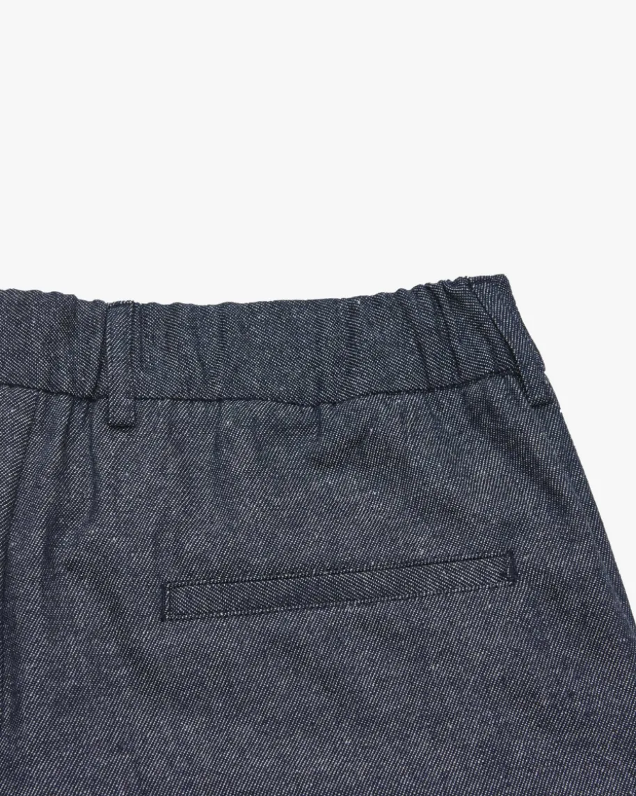 Denim-Chino aus Baumwoll-Mix