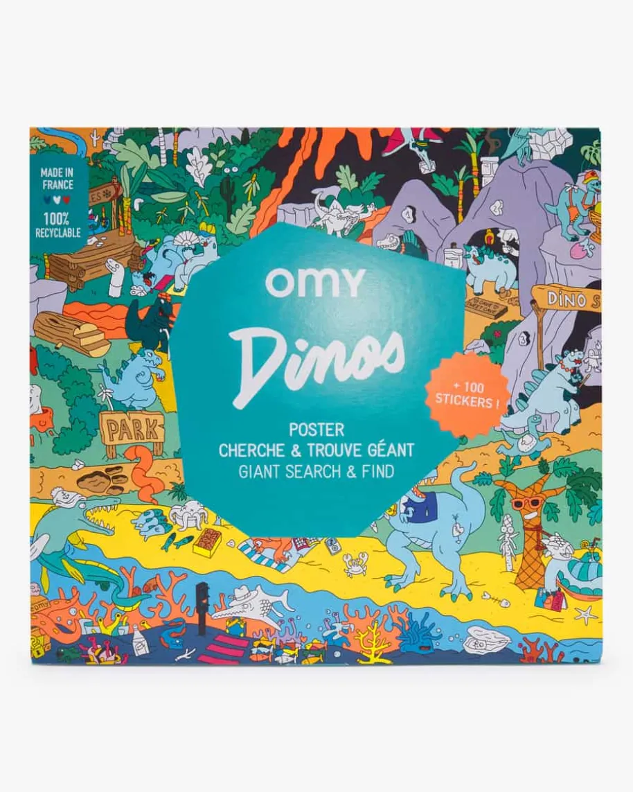 Dinos Giant Suchen & Finden Poster & Sticker