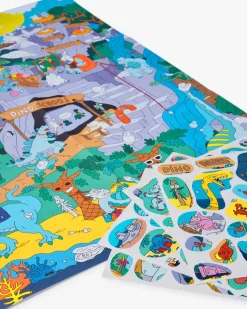 Dinos Giant Suchen & Finden Poster & Sticker