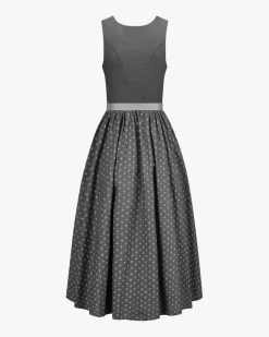 Dirndl lang mit Schürze