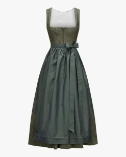 Dirndl lang mit Schürze