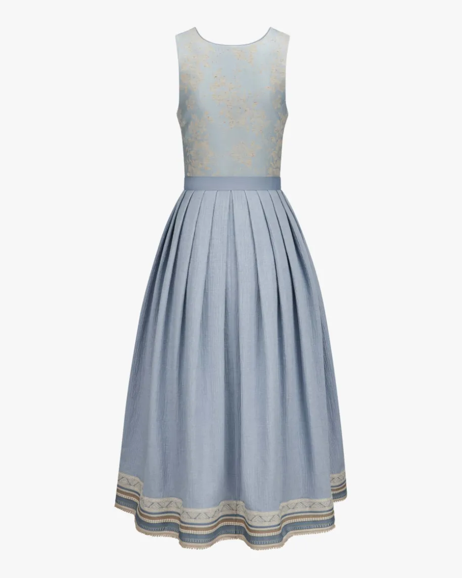 Dirndl lang mit Schürze