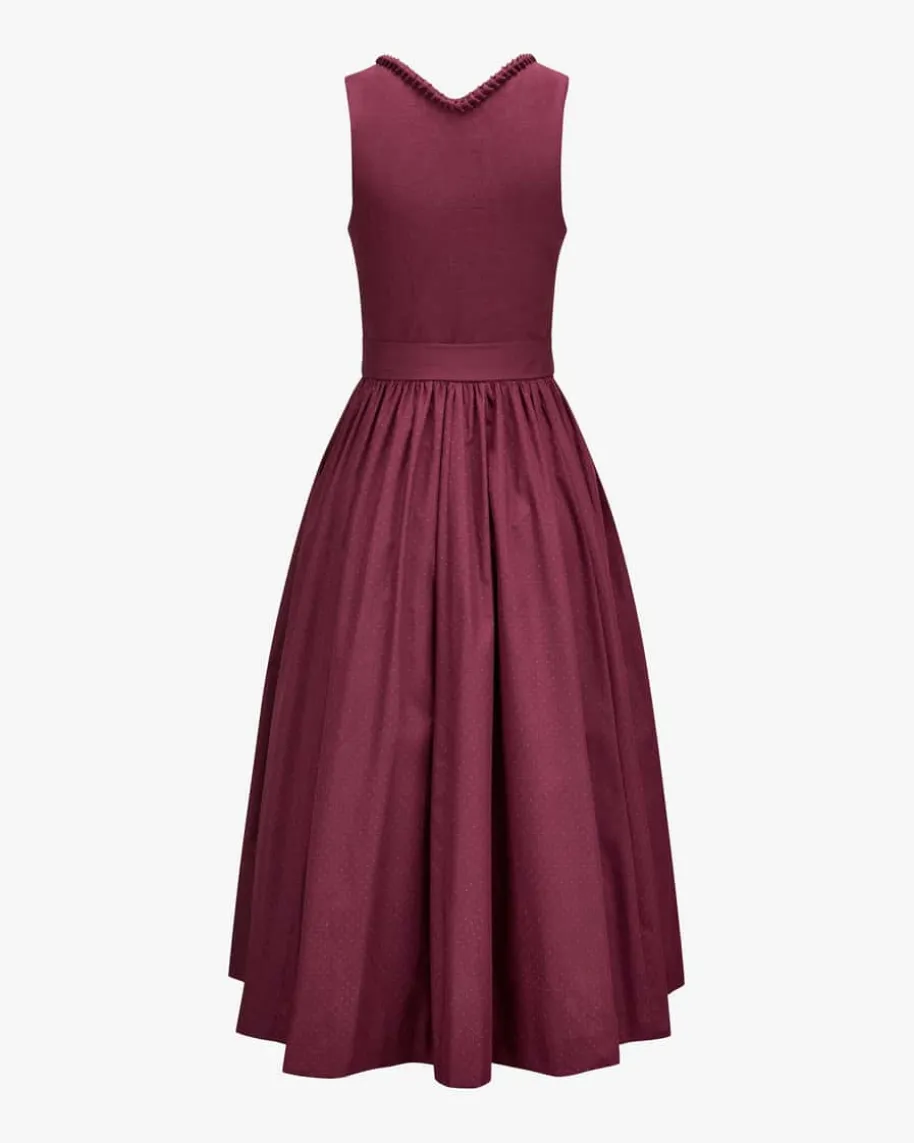 Dirndl lang mit Schürze