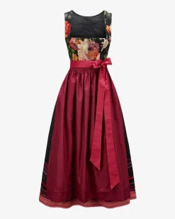 Dirndl lang mit Schürze