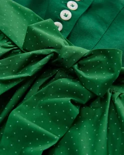 Dirndl lang mit Schürze