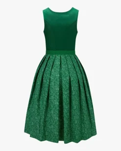 Dirndl lang mit Schürze