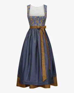 Dirndl lang mit Schürze