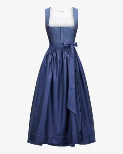 Dirndl lang mit Schürze