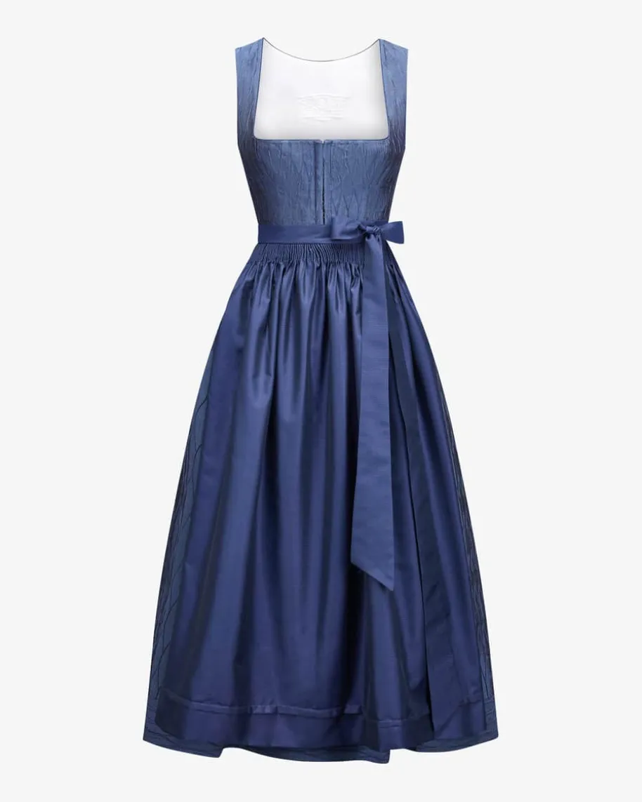 Dirndl lang mit Schürze