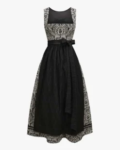 Dirndl lang mit Schürze