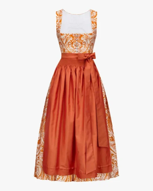 Dirndl lang mit Schürze