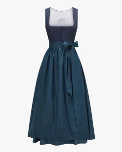 Dirndl lang mit Schürze