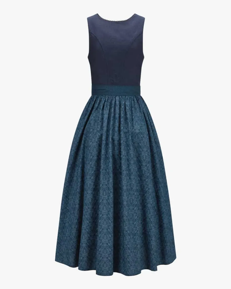 Dirndl lang mit Schürze