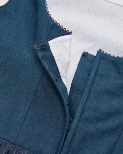 Dirndl lang mit Schürze