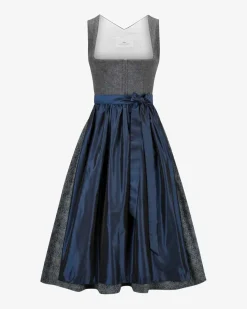 Dirndl lang mit Schürze