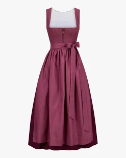 Dirndl lang mit Schürze