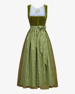 Dirndl lang mit Schürze