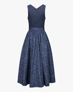 Dirndl lang mit Schürze