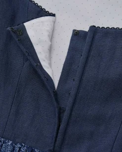 Dirndl lang mit Schürze