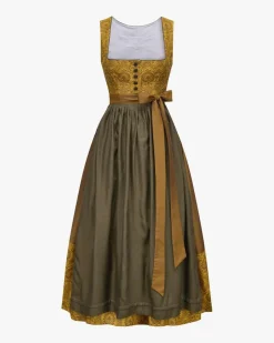 Dirndl lang mit Schürze
