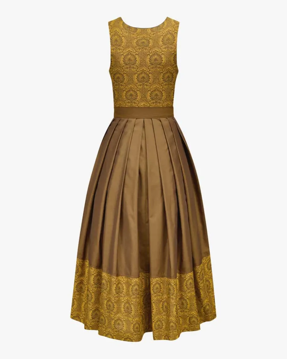 Dirndl lang mit Schürze