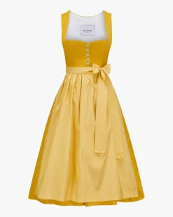 Dirndl midi mit Seidenschürze