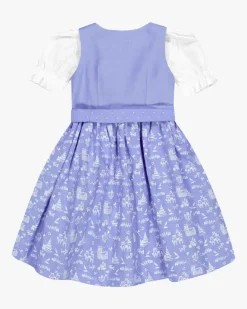 Dirndl mit Bluse und Schürze
