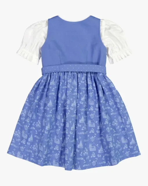 Dirndl mit Bluse und Schürze