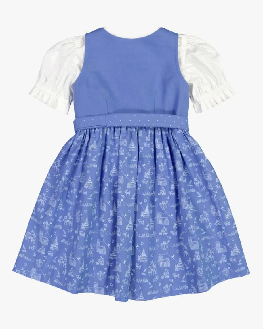 Dirndl mit Bluse und Schürze