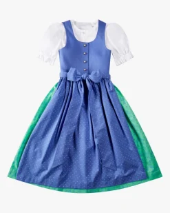Dirndl mit Bluse und Schürze