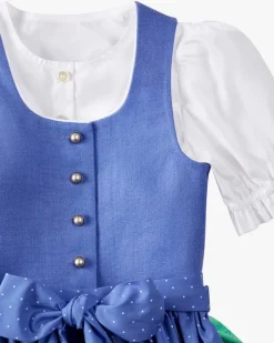 Dirndl mit Bluse und Schürze