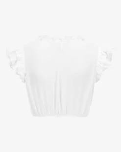 Dirndlbluse Semi-transparent